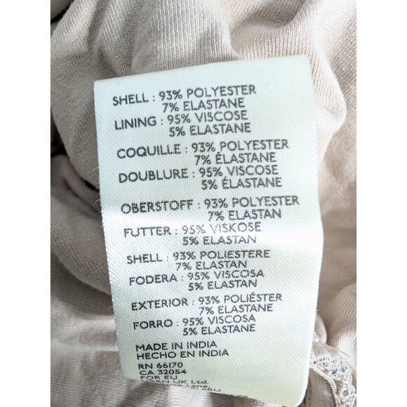 Anthropologie Sz M Maya Ruched Cowl-Neck Midi Dress Shine Edition Metallic Gold - Picture 9 of 11